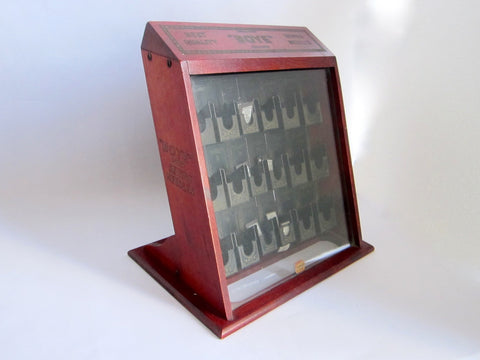 Vintage Boye Sewing Needles Advertising Display Case with Needles - Yesteryear Essentials
 - 1