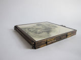 Antique Tri Fold 1907 Charles Allan Gilbert Painting Mirror - Yesteryear Essentials
 - 8