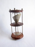 Antique Wooden Hourglass Timer - Yesteryear Essentials
 - 6
