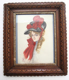 Vintage Fisher Girl Painting - Reva from The Ladies Journal - Yesteryear Essentials
 - 10