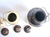 Set of 4 Antique Earthenware Storage Jars by The Weir Company - Yesteryear Essentials
 - 6