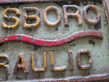 Aviation Birdsboro Hydraulic PA Iron Sign - Yesteryear Essentials
 - 3