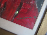 Vintage Oil Painting of Young Boy In Red - Benjamin '68 - Yesteryear Essentials
 - 4