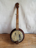Vintage Surale Wooden 5 String Banjo Musical Instrument - Yesteryear Essentials
 - 12