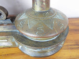 Antique Art Deco French Brass Chants Panther Cat Andirons - Yesteryear Essentials
 - 3