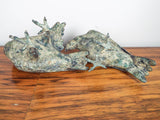 Vintage Metal Birds Pair of Pigeon Garden Statues - Yesteryear Essentials
 - 11