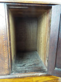 Antique Primitive Wooden Mahogany Cabinet Case With Secret Drawers - Yesteryear Essentials
 - 10