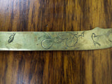 Vintage Japanese Shakudo Meiji Era Letter Opener - Yesteryear Essentials
 - 5