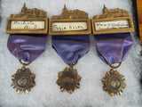 1930s WCTU Convention Medals & Member Ribbons