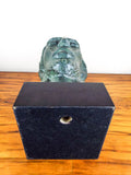 Vintage Large Signed Bronze Head Jesus Sculpture Male Statue