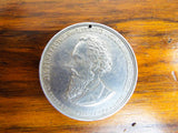 Antique 1865 Aluminum 1000 Fine Religious Dr Henry D Cogswell Temperance Coin Medal Medallion