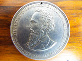 Antique 1865 Aluminum 1000 Fine Religious Dr Henry D Cogswell Temperance Coin Medal Medallion