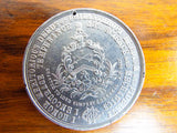 Antique 1865 Aluminum 1000 Fine Religious Dr Henry D Cogswell Temperance Coin Medal Medallion