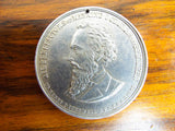 Antique 1865 Aluminum 1000 Fine Religious Dr Henry D Cogswell Temperance Coin Medal Medallion
