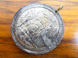 Rare Antique Religious In Hoc Signo Vinces Pledge Temperance Coin Medal 1849