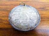 Rare Antique Religious In Hoc Signo Vinces Pledge Temperance Coin Medal 1849