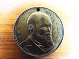 Antique Temperance Movement 1888 Gen Clinton B Fisk The Saloon Must Go Coin Medal Medallion