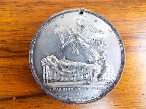 Antique Religious Temperance Movement IOR Order of Rechabites Coin Medal Medallion Joseph Taylor