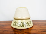 Vintage 1960's Ceramic Advertising Match Holder Striker Dubonnet