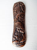 RL Antique Miscellaneous Asian Japanese Shakudo Meiji Era Metalware