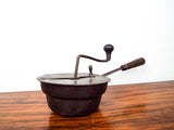 Antique Coffee Bean Roaster Primitive Cast Iron Kitchen Roasting Pan