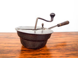 Antique Coffee Bean Roaster Primitive Cast Iron Kitchen Roasting Pan