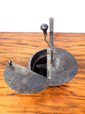 Antique Coffee Bean Roaster Primitive Cast Iron Kitchen Roasting Pan
