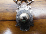 Antique Victorian 14k Gold WCTU Womens Suffragette Pinback Prize Pin Medal Badge