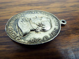 Antique Religious Father Theobald Mathew Temperance Medal Medallion