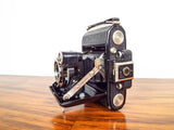 Vintage 1934 Zeiss Super Ikonta A 530 Camera Tessar f/7 Tessar 1:3.5 w/ Case