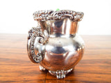 Antique American Pairpont Quadruple Silver Plate Match Holder
