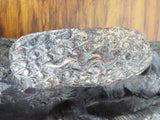African Benin Cast Bronze Plaque Sculpture
