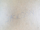 Original Signed Hector Moncayo Portrait Painting
