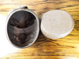 Vintage Monty Smith Chicken Clay Pot Kitchen Dish Sculpture Angry Birds 1990