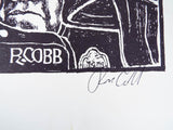 Original Signed Ron Cobb Print Ltd Ed Underground Free Press Political Cartoon